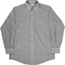  Burberrys Striped Shirt - Large - Blue Cotton