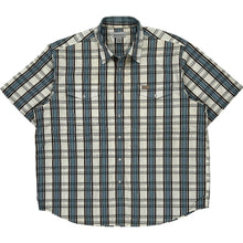  Carhartt Plaid Shirt - XL - Blue Cotton