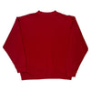 Arkansas Adidas Sweatshirt - Medium Red Cotton