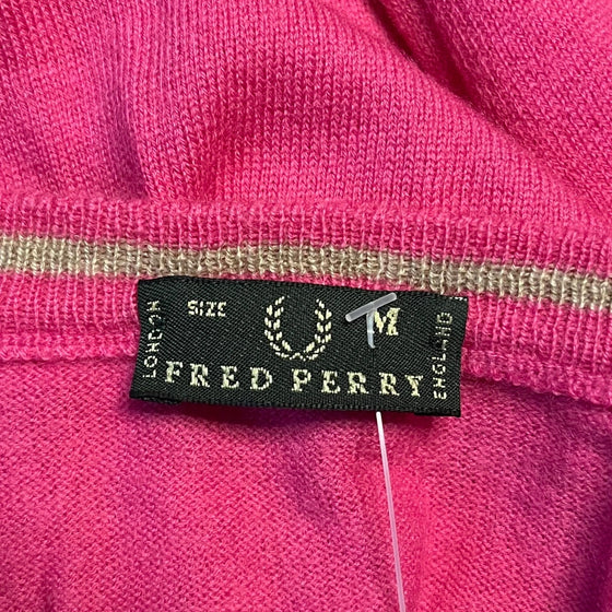 Vintage pink Fred Perry Jumper - womens small