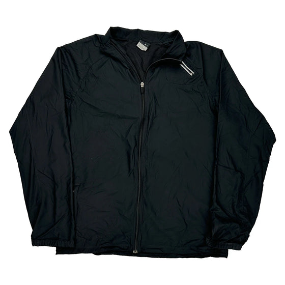 Nike Jacket - Large Black Polyester