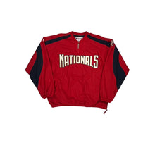  Nationals Majestic Graphic Windbreaker - 2XL Red Polyester