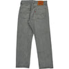 Levis 501 Jeans - 28W 27L - Grey Cotton