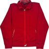 Burberry London Zip-Up Jacket - XL - Red Cotton Blend