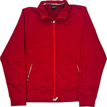  Burberry London Zip-Up Jacket - XL - Red Cotton Blend