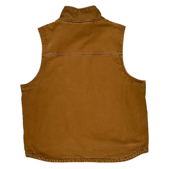 Carhartt Gilet - Large Brown Cotton