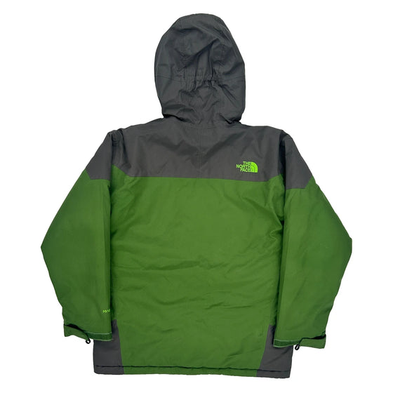 Hyvent The North Face Waterproof Puffer - Large Green Polyester