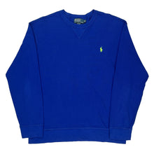  Ralph Lauren Graphic Sweatshirt - XL Blue Cotton