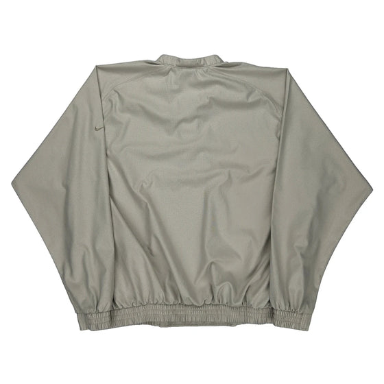 Nike Golf Windbreaker - XL Beige Polyester