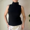 Vintage black Maria Sartini Rollneck - womens medium