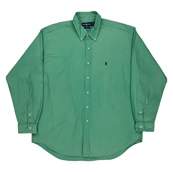 Ralph Lauren Shirt - XL Green Cotton