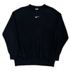 Nike Sweatshirt - Small Black Cotton Blend