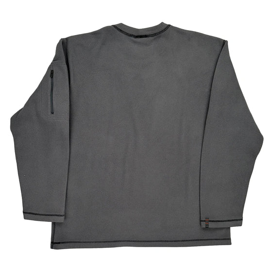 Therma-Fit Nike Acg Graphic Fleece - Large Grey Polyester