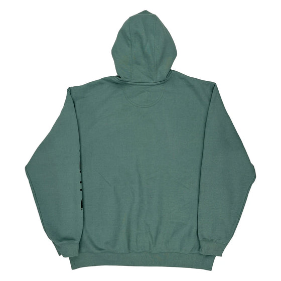 Carhartt Oversized Hoodie - XL Green Cotton Blend