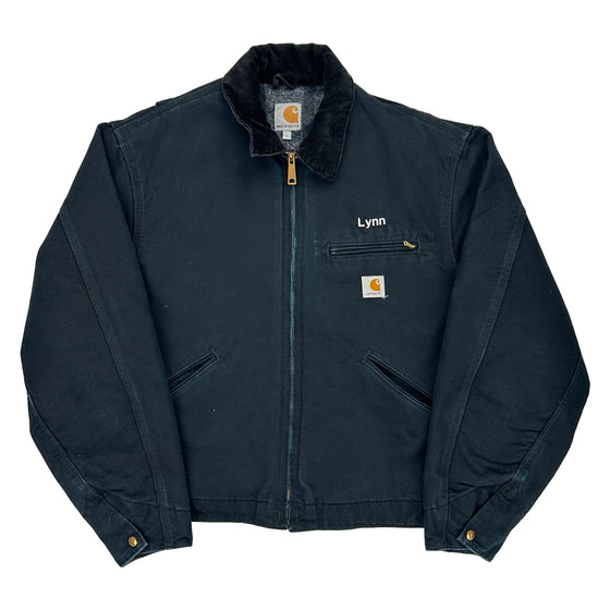 Alaska Communications Carhartt Jacket - Large Black Cotton