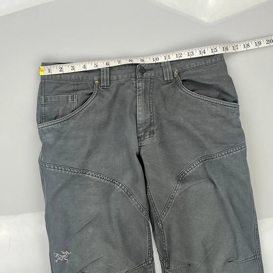 Arc'Teryx Cargo Trousers - 30W 32L Grey Cotton