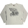 Harley-Davidson Graphic Long Sleeve T-Shirt - 2XL - White Cotton