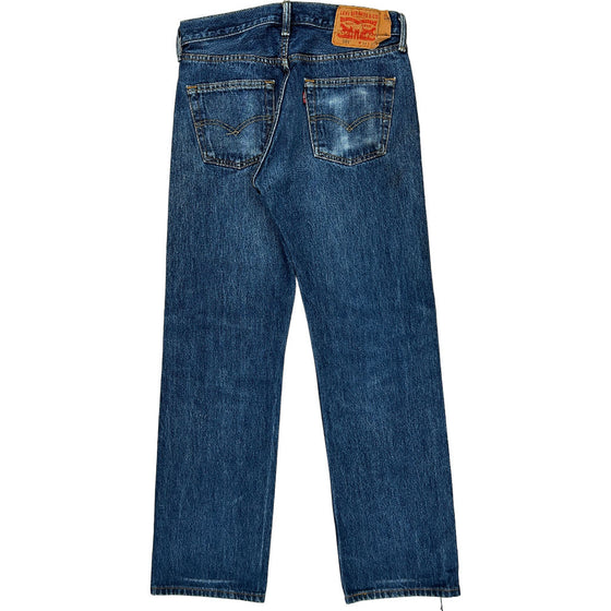 Levis 501 Jeans - 30W 29L - Blue Cotton