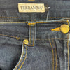 Vintage dark wash Terranova Denim Skirt - womens 28" waist