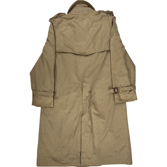 Burberry Trench Coat - Large - Beige Cotton Blend