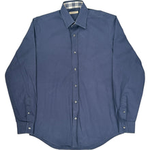  Burberry Brit Long Sleeve Shirt - Small - Navy Cotton