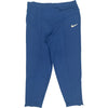 Nike Blue Track Pants - XL - Blue Nylon