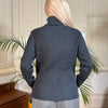 Vintage blue Koan Rollneck - womens large