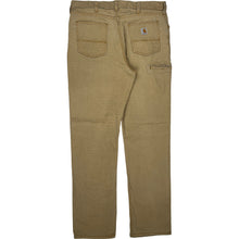  Carhartt Relaxed Fit Trousers - 38W 35L - Beige Cotton Blend