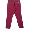 Carhartt Chinos - 34W 29L - Burgundy Cotton Blend