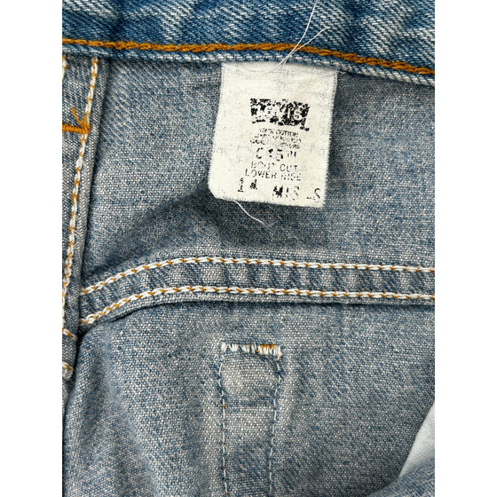 Levis 551 Boot Cut Jeans - 34W 32L - Blue Cotton