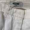 Vintage white Moschino Trousers - womens 32" waist