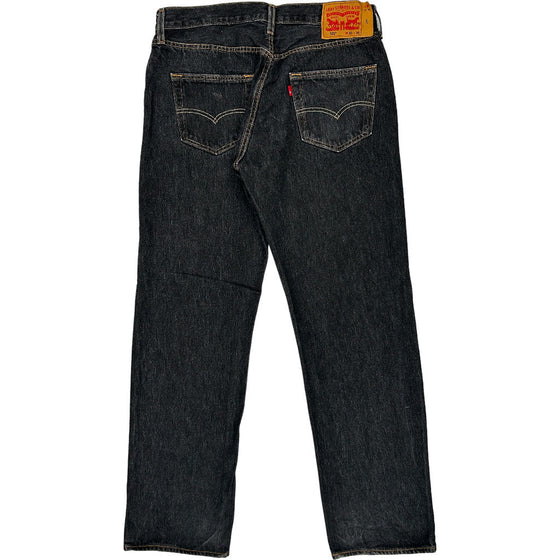 Levis 501 Jeans - 34W 31L - Black Cotton