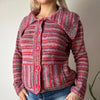 Vintage pink Bevilacqua Cardigan - womens small