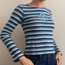  Vintage blue Replay & Sons Long Sleeve Top - womens small