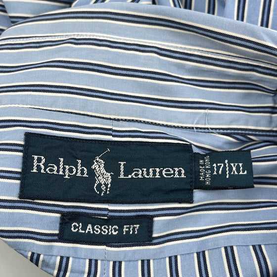 Ralph Lauren Shirt - XL Blue Cotton