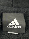 Adidas M Logo Hoodie - Small - Black Cotton Blend