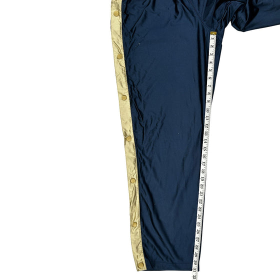 Nike Snap Track Pants - Medium - Navy Polyester