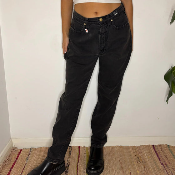 Vintage black Versace Jeans Couture Jeans - womens 29" waist