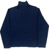 Polo by Ralph Lauren Half-Zip Pullover - Large - Blue Cotton