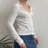 Vintage white Fendissime Cardigan - womens medium