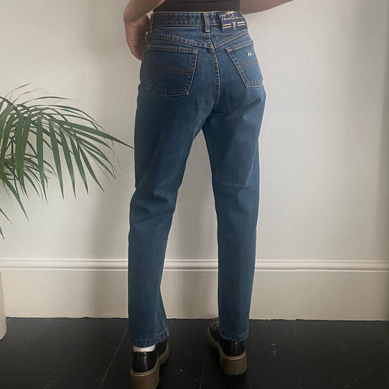 Vintage blue Thomas Burberry Jeans - womens 25" waist