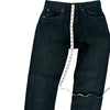 Levis 501 Jeans - 30W 33L - Black Cotton