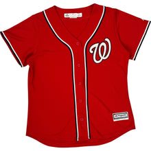  Majestic Washington Nationals Baseball Jersey - Large - Red Polyester