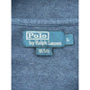 Polo by Ralph Lauren Half-Zip Pullover - Large - Blue Cotton