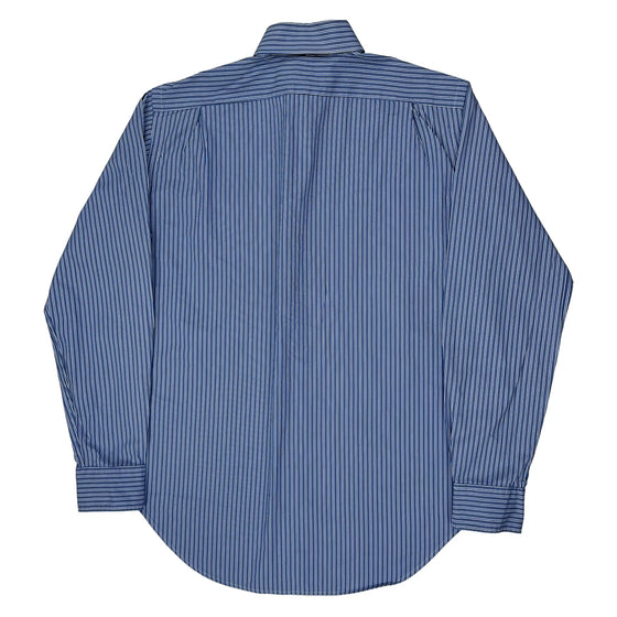 Regent Ralph Lauren Collared Shirt - Medium Blue Cotton