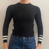 Vintage black Valentino Long Sleeve Top - womens x-small