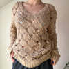 Vintage beige Dolce & Gabbana Jumper - womens small