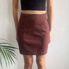  Vintage brown Krizia Mini Skirt - womens medium