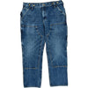 Carhartt Relaxed Fit Utility Logger Jeans - 38W 30L - Blue Cotton Blend