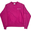 Champion Reverse Weave Sweatshirt - Medium - Pink Cotton